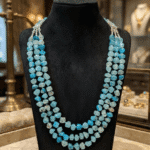 [Ocean Blue] 3-Layer with Earring